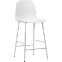 Normann Copenhagen Barstoel Form Steel 65 cm White Hoog