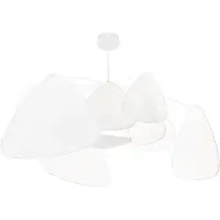 Market Set Hanglampe , Screen XL, dimbare, Wit, Woonkamer, Papier / Karton, Designer