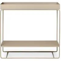 Ferm Living Plant Box Bloemenplank - Bloempotten Gepoedercoat Metaal Cashmere - 110207693