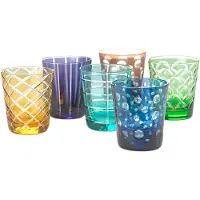 Pols Potten Tumbler Cuttings Multi (Set van 6)