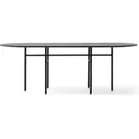 Menu Snaregade tafel ovaal zwart