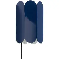 HAY Arcs wall switch muurlamp Cobalt blue