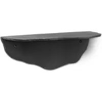 Ferm Living Fracture plank Zwartgeblakerde aluminum