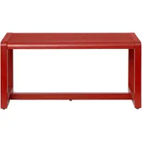 Ferm Living Kinderbankje Little Architect Poppy Red
