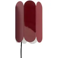 HAY Arcs wall switch muurlamp Auburn red