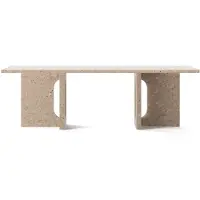 Audo Copenhagen Androgyne Salontafel - Salontafels -Steen Kunis Breccia - 71152-002050