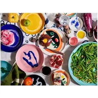 Serax Kom Feast Tableware By Ottolenghi White Red S 16 cm