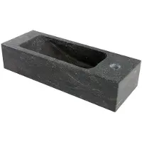 Lambini Designs Slim losse fontein 45x17cm natuursteen links