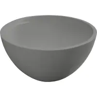 Best design Arezzo fontein waskom 20cm grijs