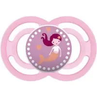 Mam Baby Dummy Perfect 6+ Silicone Pink