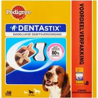 Pedigree Dentastix Gebitsverzorgende Hondensnacks Medium - 56 stuks