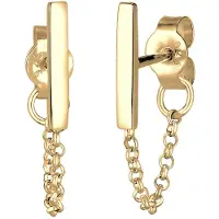 Elli Oorbellen 'Geo, Kette' goud