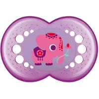 Mam Baby Dummy Original 6+ Silicone Pink