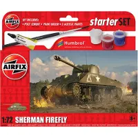Airfix 1/72 STARTER SET - NEW SHERMAN FIREFLY (5/21) *