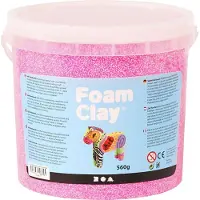 Foam Clay , 560 gr, neon roze