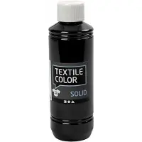 Creativ Company Textile Color Solid Zwart 250 ml