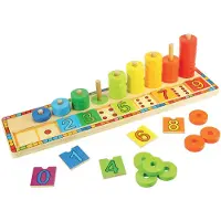 Bigjigs Leren tellen telraam - Green Toys