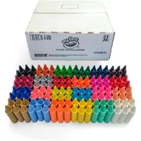 Crayola - Krijt - 144 Jumbo Waskrijtjes - Schoolverpakking