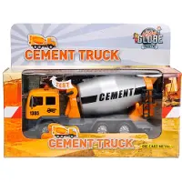 Kids Globe Pull Back Cementwagen met Licht & Geluid