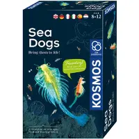 Kosmos Sea Dogs – Experimenteerset – Kweek je eigen pekelkreeftjes – Inclusief eitjes, zout en vergrootglas – Zoutwaterwezentjes ontdekken