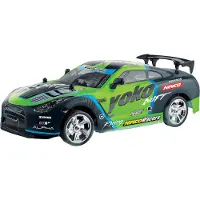 Ninco RC Yoko Driftauto + Licht 1:18 Groen/Zwart