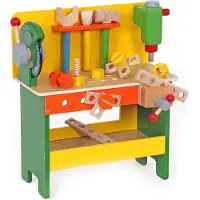 Playwood Houten Werkbank met cirkelzaag, Joueco