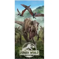 Jurassic World Strandlaken Forest - 70 x 140 cm - Katoen