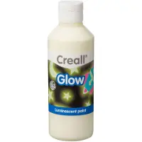 Creall Glow in the dark verf groen-geel geel Hobbyverf