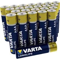 Varta Longlife Micro AAA / LR3 24 stuks