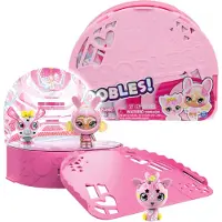 Spin Master Zoobles Meervoudig speelset met dansstudio (opbergkoffer en 3 exclusieve, wandelende verzamelfiguurtjes)