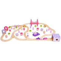 Big Jigs houten stad treinset