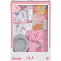 Corolle - Large accessory box for 30 cm doll - 11 dummy accessories - from 18 months