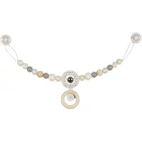 Heimess Houten Kinderwagenketting met Clip Ster