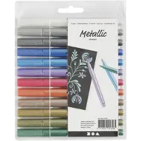 Creativ Company CC Metallic Markers Metallic 12 Stuks