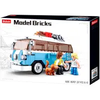 Sluban Modely M38-B0707, een "Happy Bus"-model