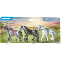 Playmobil 70999 3 Paarden Het Friese Paard De Knabstrupper En De Andalusiër