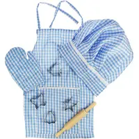 Bigjigs chef's keukenset blauw