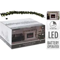 Koopman Guirlande 30led 270cm timer bo Nampook