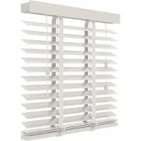 Decosol Horizontale jaloezie hout 50mm wit 160 x 180cm online kopen