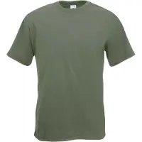 Fruit Of The Loom t-shirts 2XL olijf