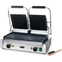 Hendi Contactgrill dubbel | 57x37x21 cm