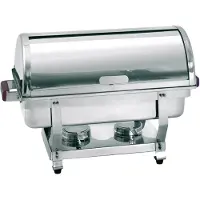 Bartscher Chafing Dish Bartscher, RVS, 1/1GN, 62(b)x43(h)x35(d)cm, Roldeksel