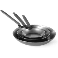 Hendi Klassieke Koekenpan Platstaal, Pan + steelpan