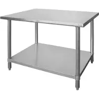 Hendi RVS Werktafel, 60(b)x140(d)x85(h)cm, 812464