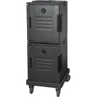 Super Merchant Thermo horeca container 2x GN 1/1 200 HDPE Amerb, Warmhoudplaat