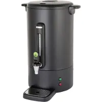 Hendi Percolator mat zwart 7 l Design van Bronwasser, Filterkoffiezetapparaat, Zwart