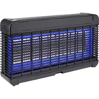 Hendi Insectenverdelger – UV-A LED – 4000 V – 300 m² – 470x100x265 mm