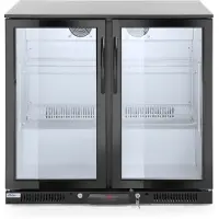 Hendi Backbar Koelkast | 2 Deuren | 228L (Lager dan 90 cm)