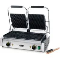 Hendi Contactgrill dubbel | 57x37x21 cm