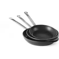 Super Merchant Inductiekoekenpan Al gegoten 250x50 mm bodem 190 m, Pan + steelpan, Zilver